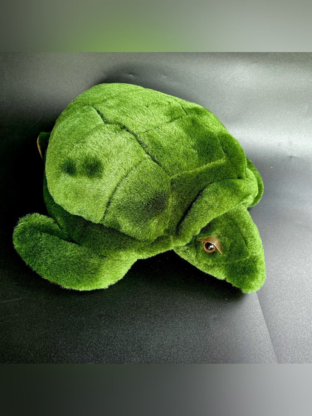 Plush Green Sea Turtle JLI 1994 Stuffed Animal Vintage Toy